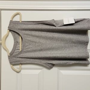 Beyond Yoga Featherweight Tank - Light Grey Spacedye